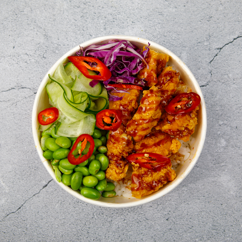 Crispy Chicken Teriyaki Bowl