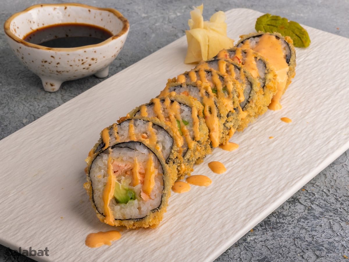 Crispy Salmon Roll