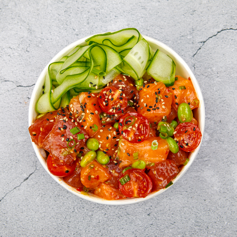 Salmon & Tuna Mix Bowl